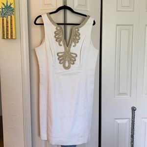 White Lily Pulitzer Shift Dress
